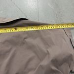 Athleta  Womens Brown Utility Dress Sz M Short Sleeve Zip Front Drawstring Waist Photo 10