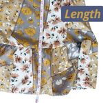 Boohoo  Strapless Patchwork Dress in Cream and brown Size 8 Photo 5