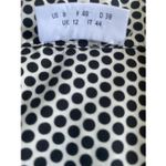 Akris Punto  Designer Polka Dot Button Down Shirt Sz 8 Photo 6