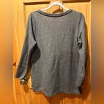 Cato Crown & Ivy women's jewel embellished sweatshirt/tunic grey. Photo 1