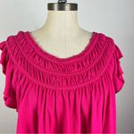 Free People  Smocked Off the Shoulder Top Photo 3