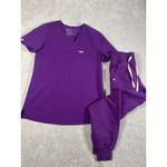 FIGS Limited edition Scrub Set Catarina/zamora Ultra Violet Small Top Xsp bottom Photo 1