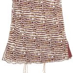 Donna Morgan 100% Silk  Skirt Set Size 14 Brown Vintage Photo 14