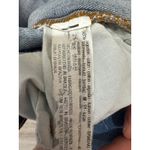 ZARA BASIC 1975 DENIM Women's Blue Flamingo Embroidered Distressed Jeans Size 30 Photo 8