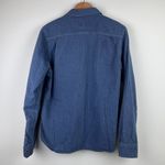 The North Face  | Women's Blue Twill Long Sleeve Button Up Shirt Medium Photo 6