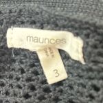 Maurice's  3X Charcoal Open Front Loose Knit Cardigan Top Photo 4