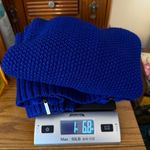 Calvin Klein  Boatneck Sweater Women’s Size M Royal Blue Zipper Detail Nautical Photo 15