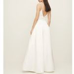 Reformation NWT  Icelynn Satin Bridal Maxi Dress in Ivory Photo 1