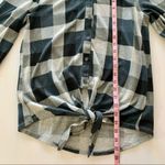Via Penny Lane Reworked Apparel | Pink Floyd Plaid Button Up Shirt Small Green Photo 1