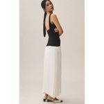 NWT Delfi Collective Caroline Pleated Colorblock Maxi Dress Black Women's Medium Photo 1