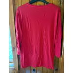Victoria's Secret Red Bombshell Long Sleeve Top Tee Shirt Womans Size Medium Photo 1