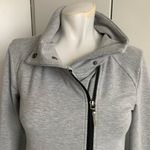 Roxy size XS gray long sleeve full zip sweatshirt Photo 1