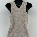 Lofts, a small sweater tank, neutral colors Photo 4