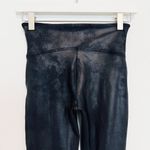 Spanx  Faux Leather High Rise Leggings in Black Shapewear Contemporary Size Small Photo 6