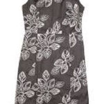 Monsoon  brown and cream shift dress size 10 Photo 0