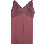 Soma Pink Lacy Nightie Lingerie Nightgown Size Large Valentine's Day Fairycore Photo 0