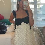 SheIn Ruffle Floral Lace Babydoll Dress Photo 0