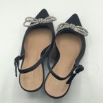 BCBGeneration Women's Kitten Heel Pointed Toe Slingback Bow Heels Sz 7 Photo 5