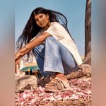 UGG  Goldenstar Hi Slide Platform Sandal Sand (Women's) size 11 Photo 5