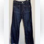 Free People WE THE FREE/ WIDE LEG HIGH WAISTED PATCH POCKET SAILOR BAGGY JEANS Photo 2