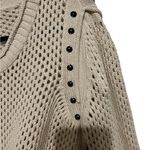 Rock & Republic  Cream Studded
Sweater Size L Photo 2