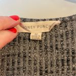 Honey Punch  Charcoal Ribbed Bodysuit Photo 2