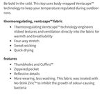 Lululemon Ventscape Half Zip Long Sleeve size 8 in psychic blue Photo 2