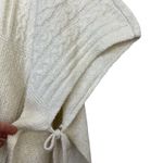 UGG NWOT  Joanna Oversized Cable Knit Mock Neck Chunky Poncho Sweater Size M/L Photo 5