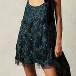 Free People NEW  Pure Heart Mini Sequin Swing Dress Fairycore Coquette XS Glam Photo 0