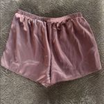 Stars Above  Gold Satin Pajama Shorts Photo 1