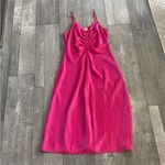 A New Day  Size Small Hot Pink Cocktail Slip Dress Photo 6