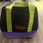 Trader Joes Halloween Mini Tote Bag New Black Photo 2