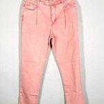 Anthropologie NEW Womens Boot Cut Acid Wash HR Pink Denim Jeans Size 30 Y2K Photo 0