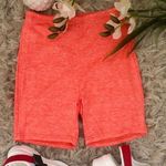 Boutique Orange Biker Shorts Photo 1
