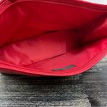 Giorgio Beverly Hills Red Satin Zip Close Cosmetic Makeup Bag Photo 4