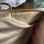 Coach POPPY Red and White Floral PRINT HALLIE Tote Photo 6