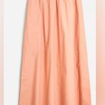 J.Crew NEW! 2-piece set, Puff-sleeve smocked top & Side Slit Maxi Skirt Photo 1