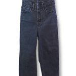 Good American black strapless denim jumpsuit size XS Photo 0