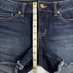 Level 99 Blue Jean Shorts Distressed Cut Photo 2