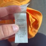 Aerie  Oversized Tangerine Orange V-Neck T-Shirt Size Small Photo 2