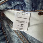 Altar'd State Light Blue Distressed Women's Relaxed Jeans Photo 3