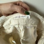 Anthropologie Avec Les Filles White & Light Blue Contrast Pocket Shorts S NWT Photo 3