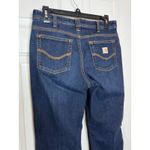 Carhartt Relaxed Fit Blue Jeans Straight Leg Size 4 Photo 2