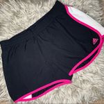 Adidas  climalite black pink athletic shorts women’s size small Photo 0