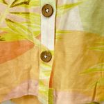 Rip Curl NEW NWT  Montego Bay Shirt Button Down‎ Palm Print Pastel Medium Photo 2