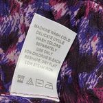 Romans Woman’s 22/24 1X V Neck Tie Back Purple Maxi Dress Geo Print Short Sleeve Size undefined Photo 7