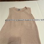 Fate Womens Size Large‎ Light Beige Sleeveless Sweater Back Tie Coastal Preppy Tan Photo 6