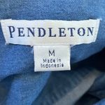 Pendleton NWOT  women's lightweight‎ Jean style buttondown shirt medium Photo 2