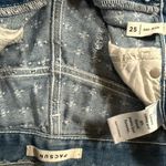 PacSun  High Rise Dad Jean Blue Patterned Photo 5