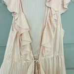 Victoria's Secret VS raffle kimono soft pink and rose gold color NNT BEAUTIFUL IN PERSON Photo 9